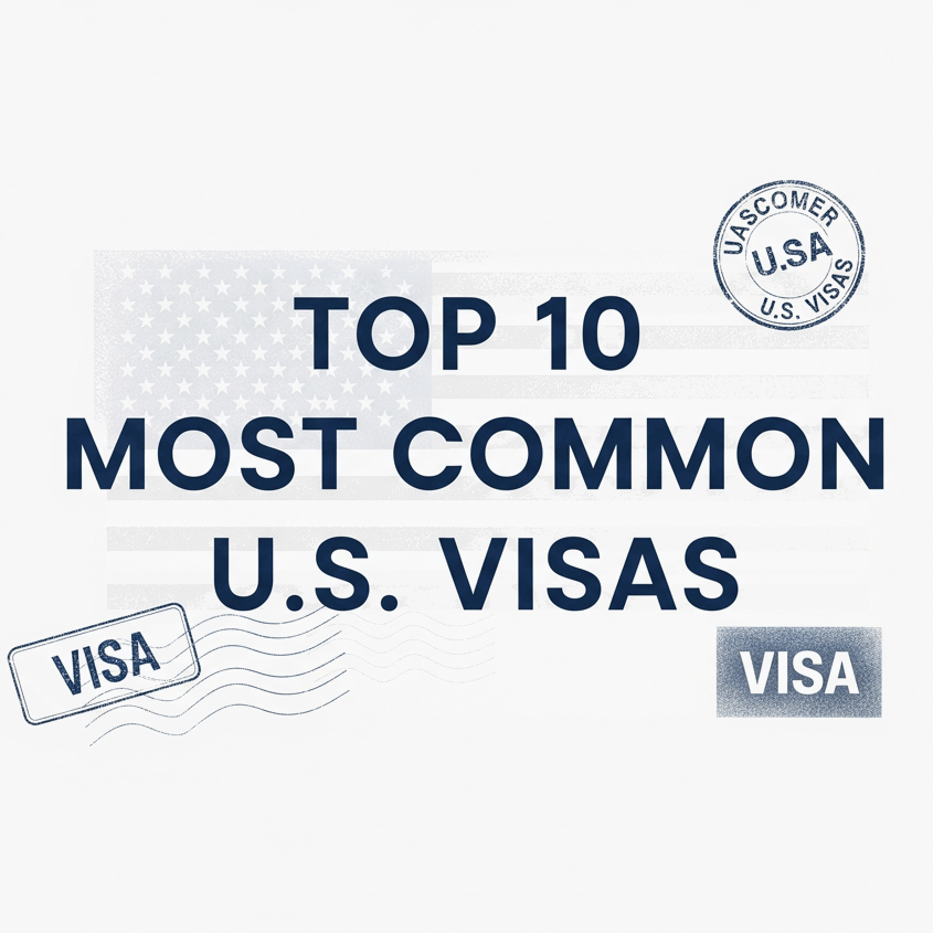 most common visas in us