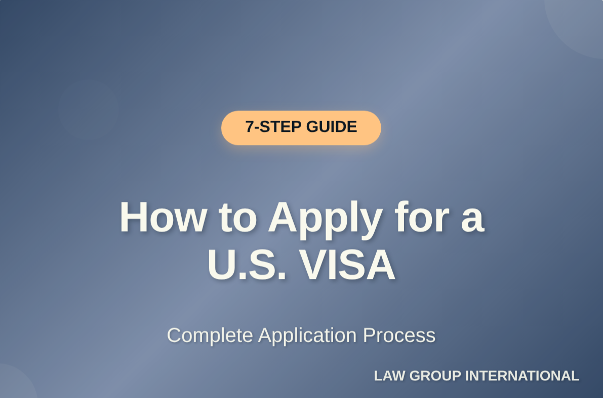 How to apply for a US visa step by step