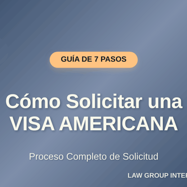 Cómo solicitar una Visa en Estados Unidos paso por paso