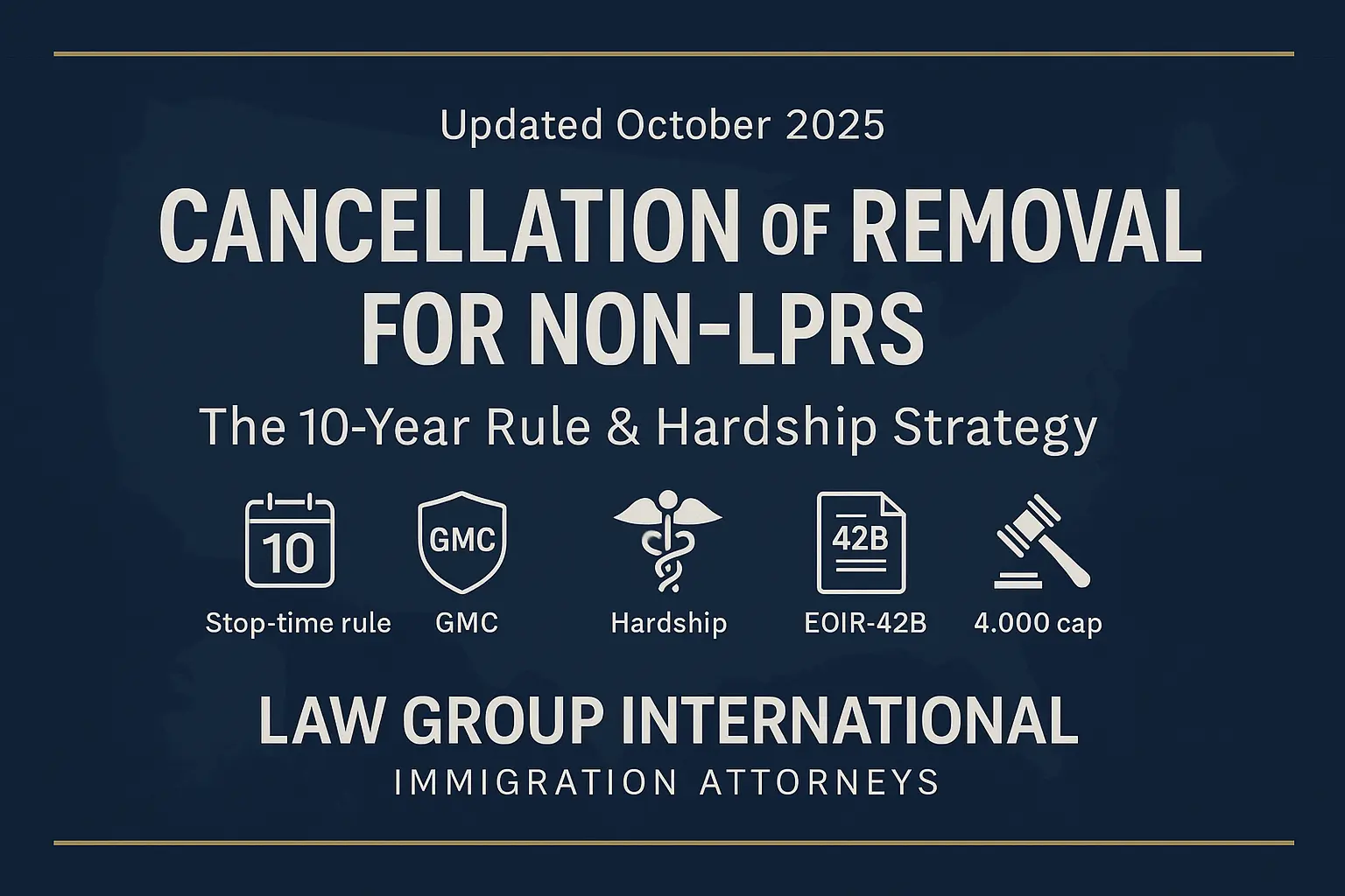 cancellation of removal for non-lprs