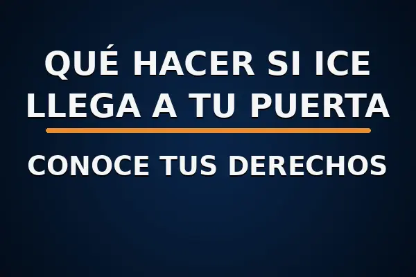 detencion ICE derechos