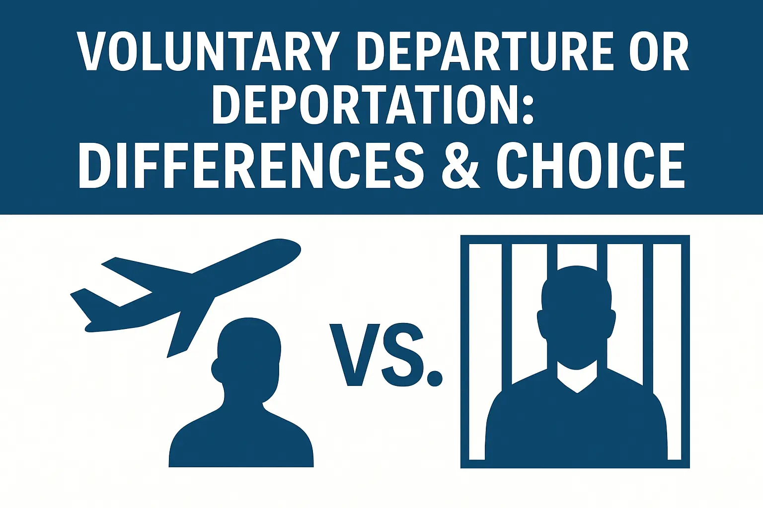 differences between voluntary departure and deportation
