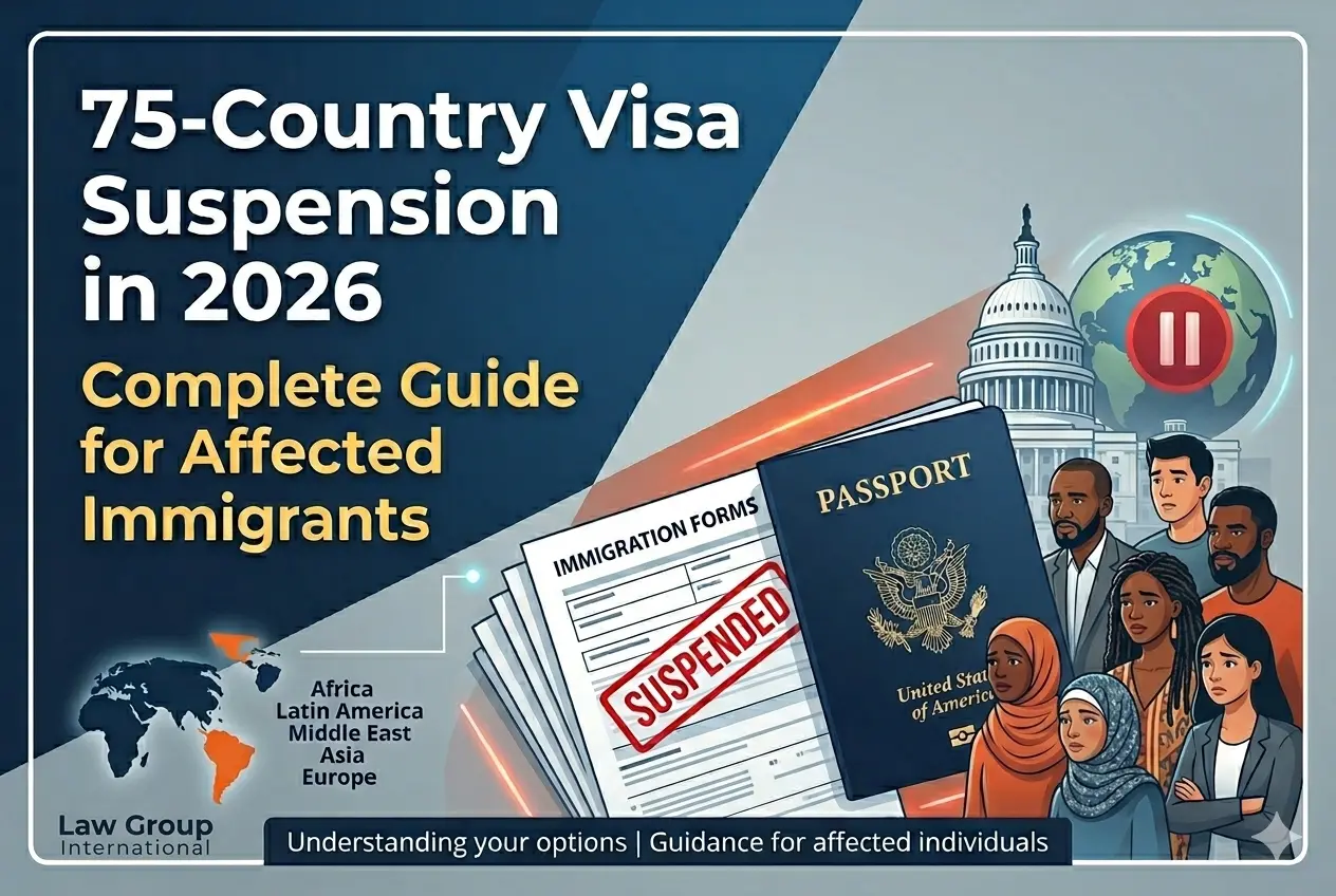Country visa suspension in US