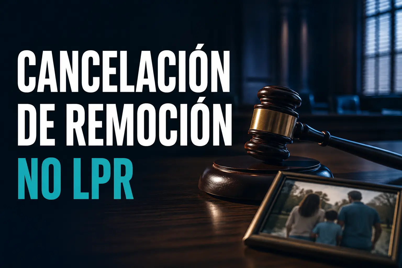Cancelación de remoción No LPR